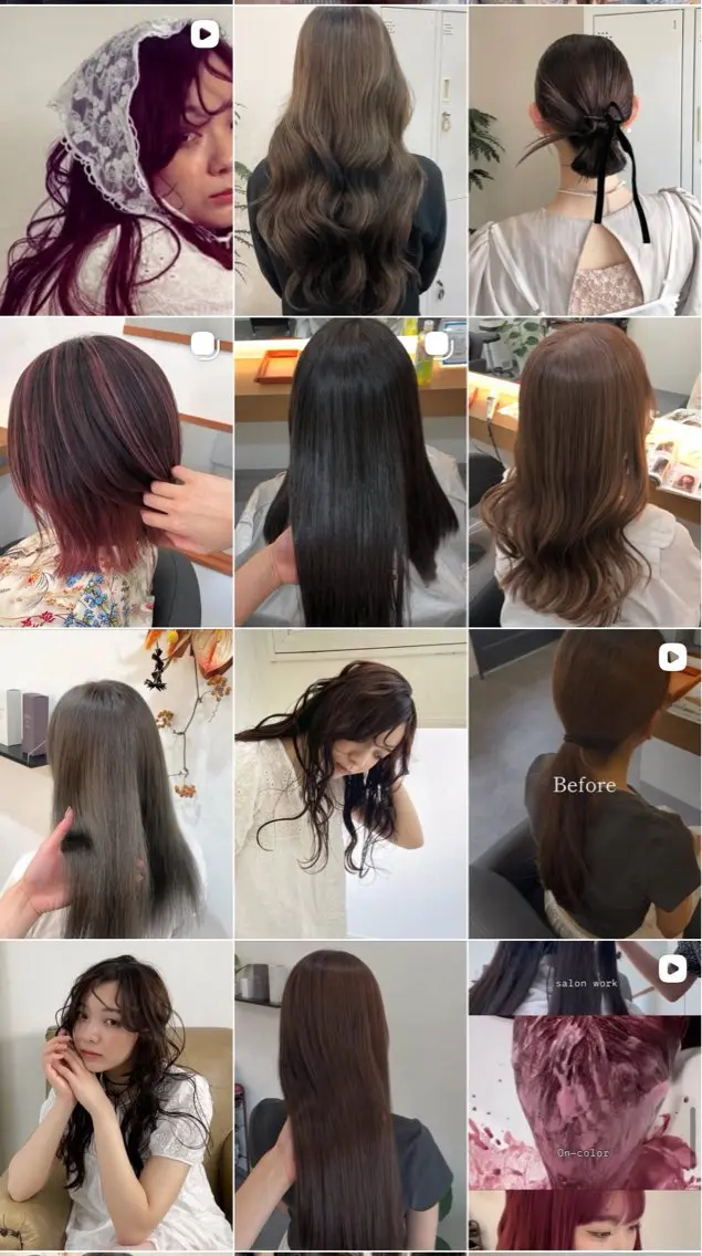 ロング カラー ヘアアレンジ ブリーチ ダブルカラー ブリーチなしカラー レイヤーカット カット ヘアカラー 郡山/透明感カラー /馬場アンドレアのヘアスタイル