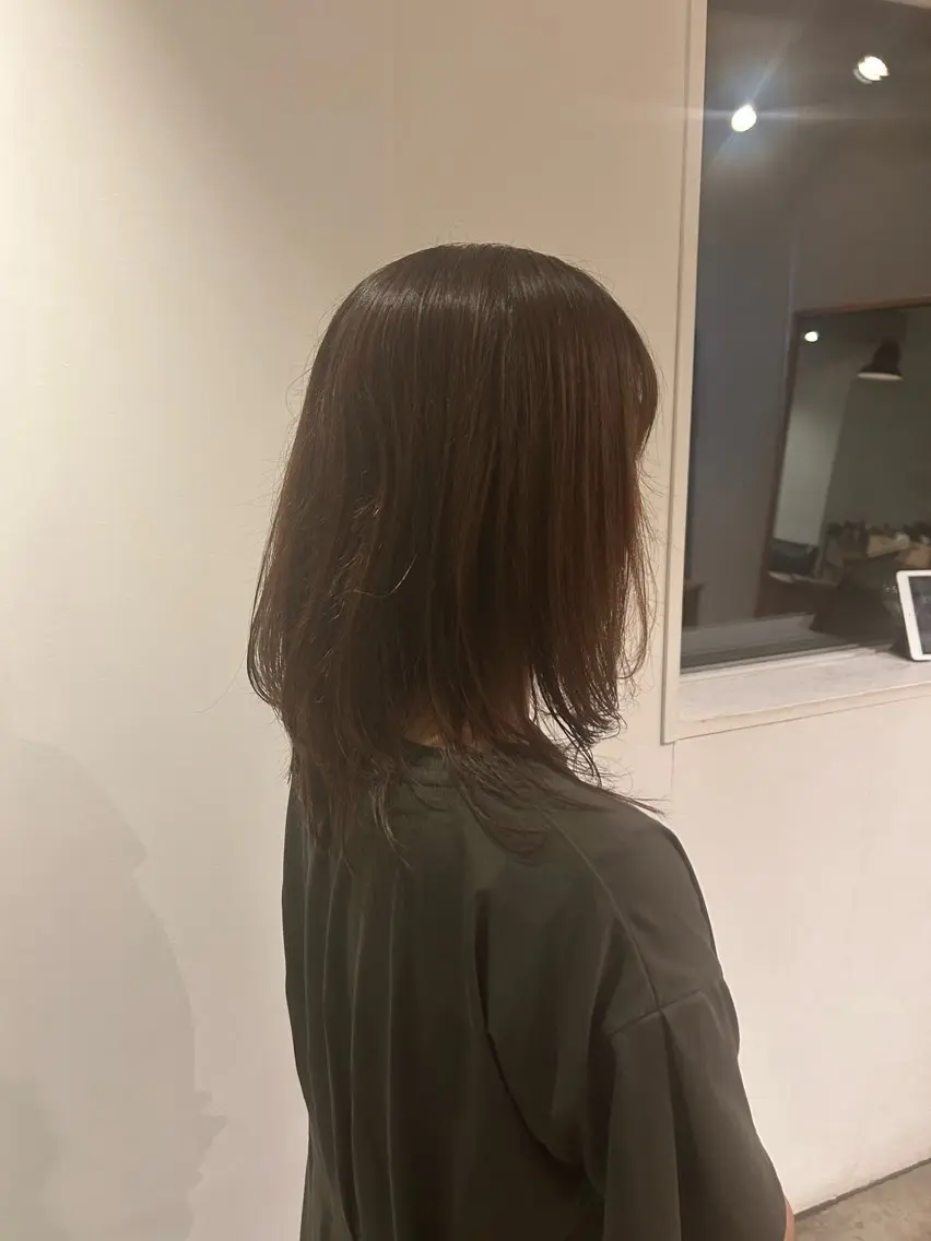 セミロング 瀧浪 優大のヘアスタイル