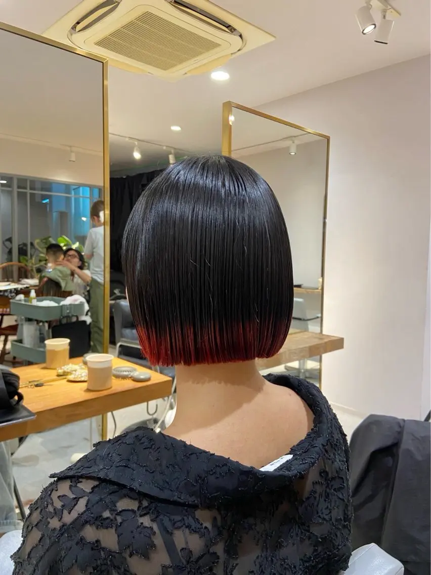 カラー yu- naのヘアスタイル
