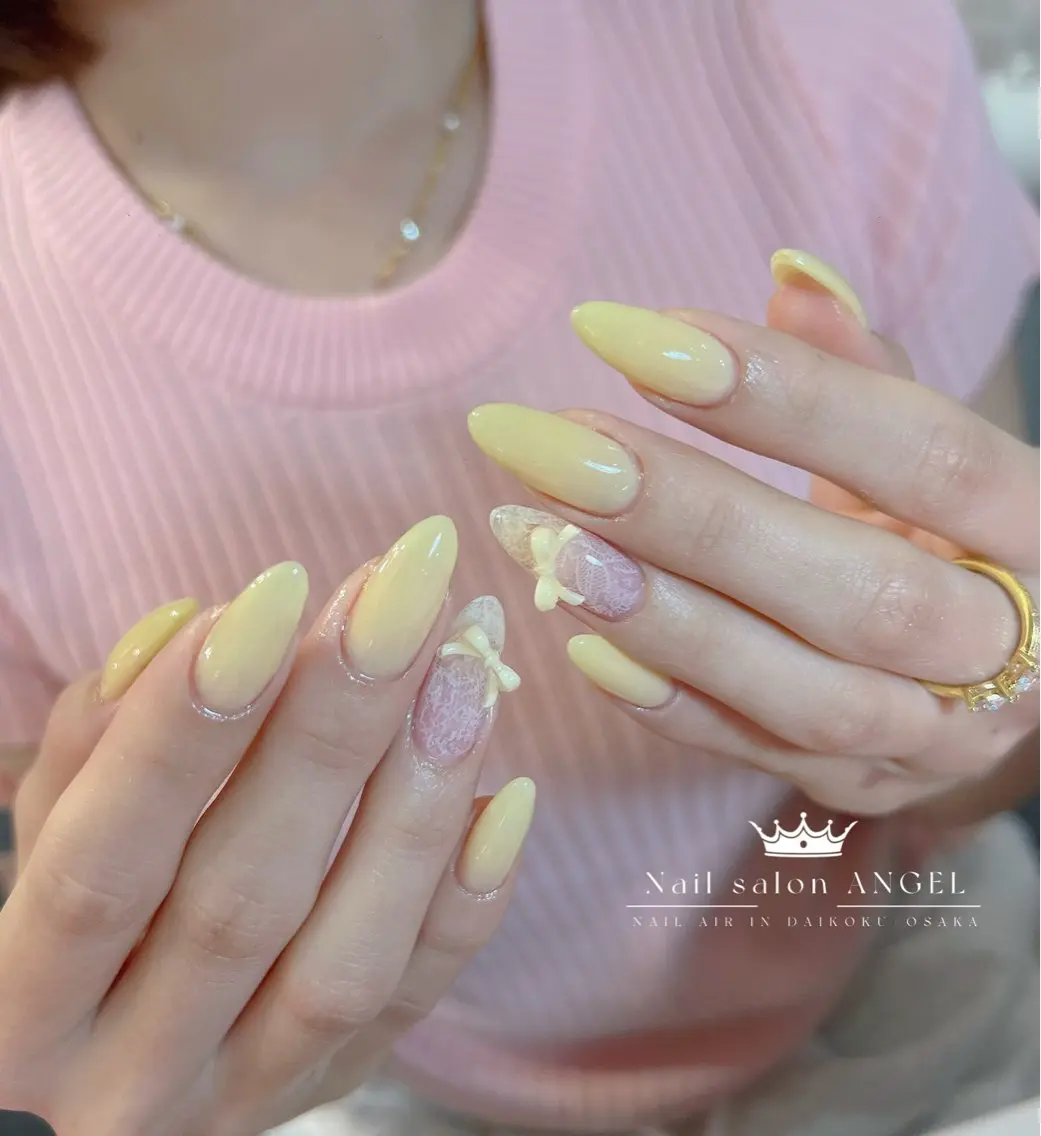 ネイル ハンドネイル ANGEL Riaのネイルデザイン