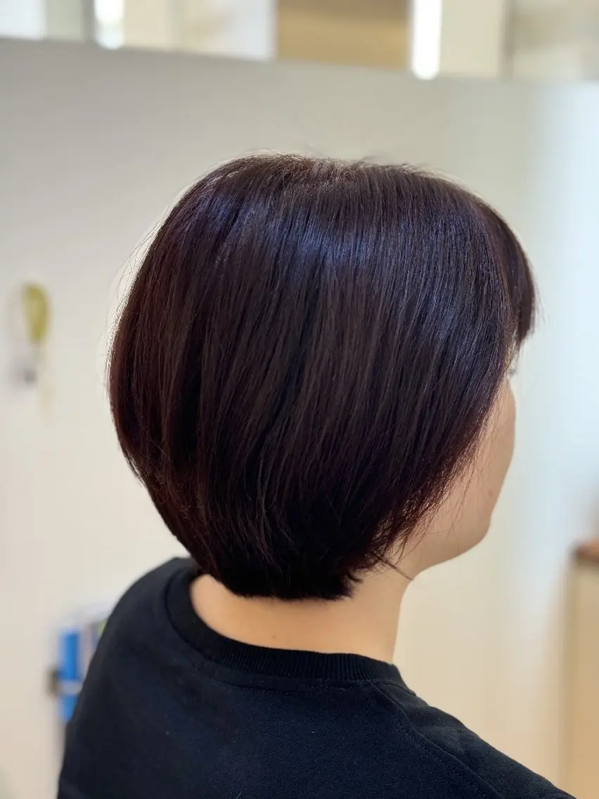 ショート ショートボブ ボブ ショートヘア 鈴木 さやかのヘアスタイル