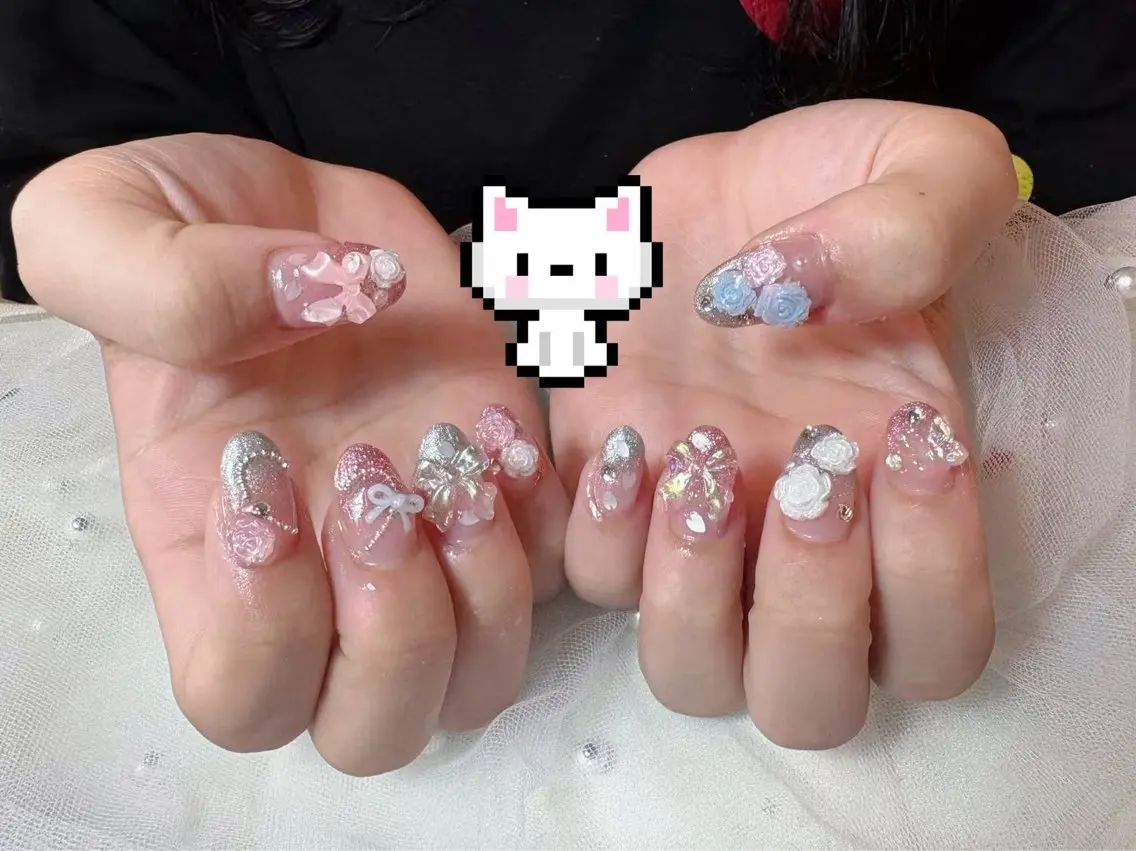 ネイル ハンドネイル WO MIAO💎のネイルデザイン