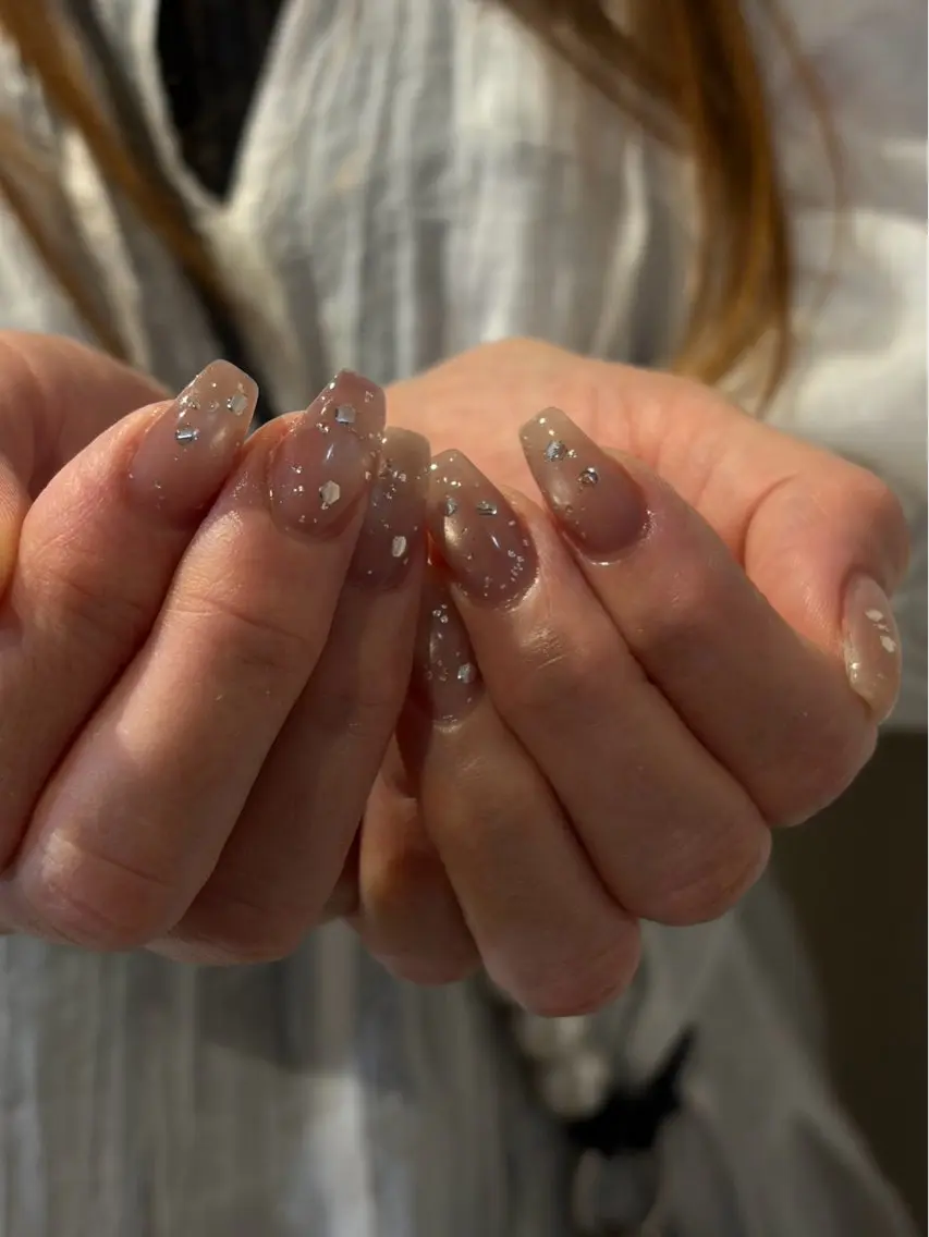 ネイル ニュアンスネイル Nail Salon Luanaのネイルデザイン