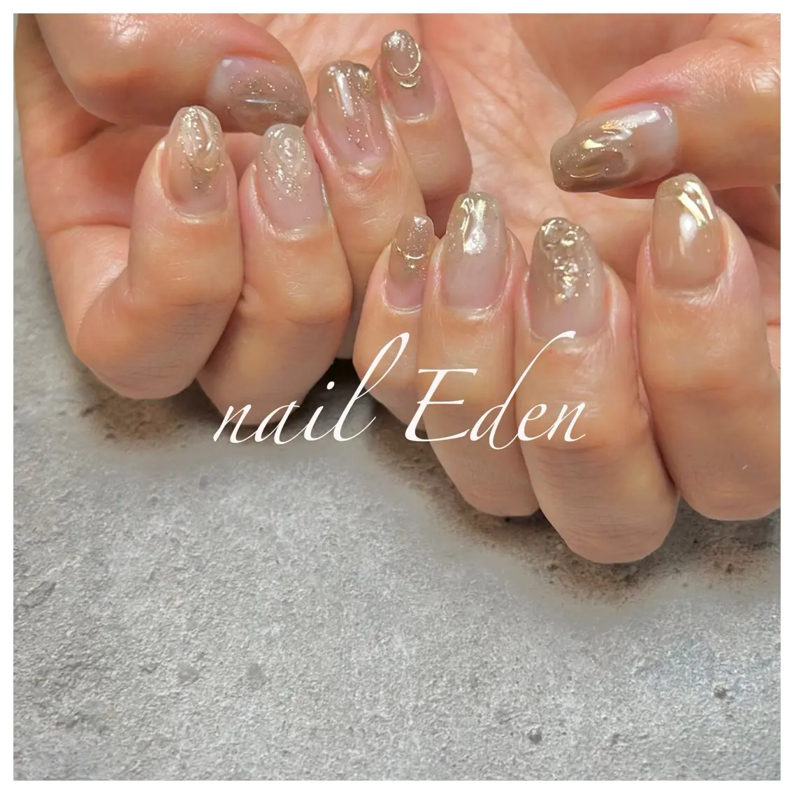 ネイル 持ち込み Eden ♾️のネイルデザイン