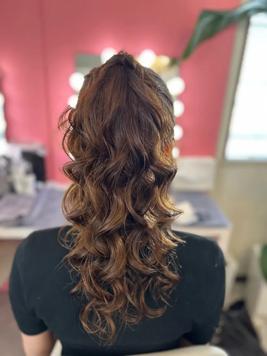 ロング ヘアセット 北本 美幸のヘアスタイル