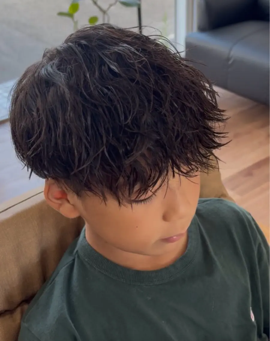 ミディアム メンズ カット hairs 897のヘアスタイル