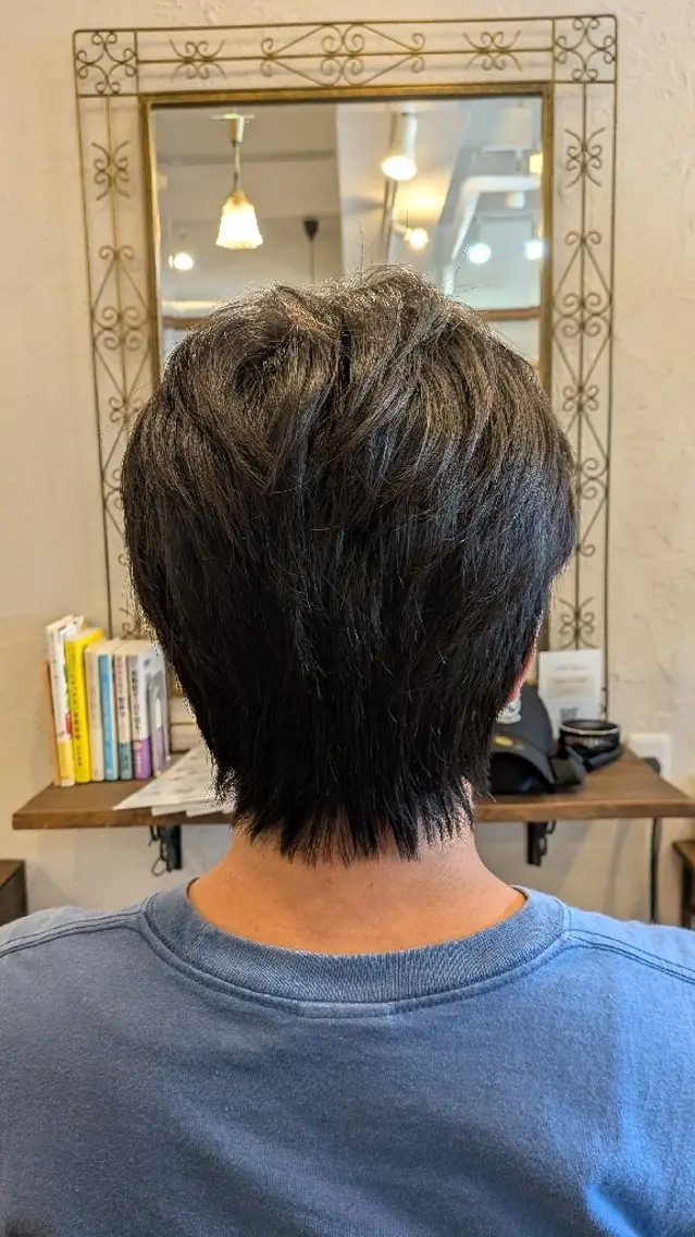 ショート カットモデル無料🪄 KIKUCHIのヘアスタイル