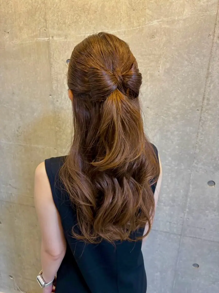 ヘアアレンジ ヘアセット 6/29まで 💐🤍理保のヘアスタイル