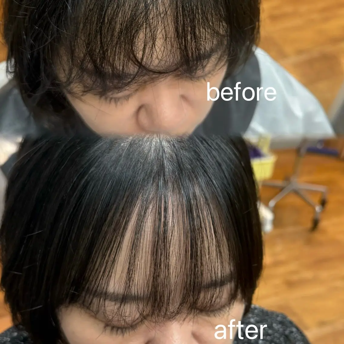 【前髪矯正+選べるメニュー】前髪カット or クイックヘッドスパ♡の写真
