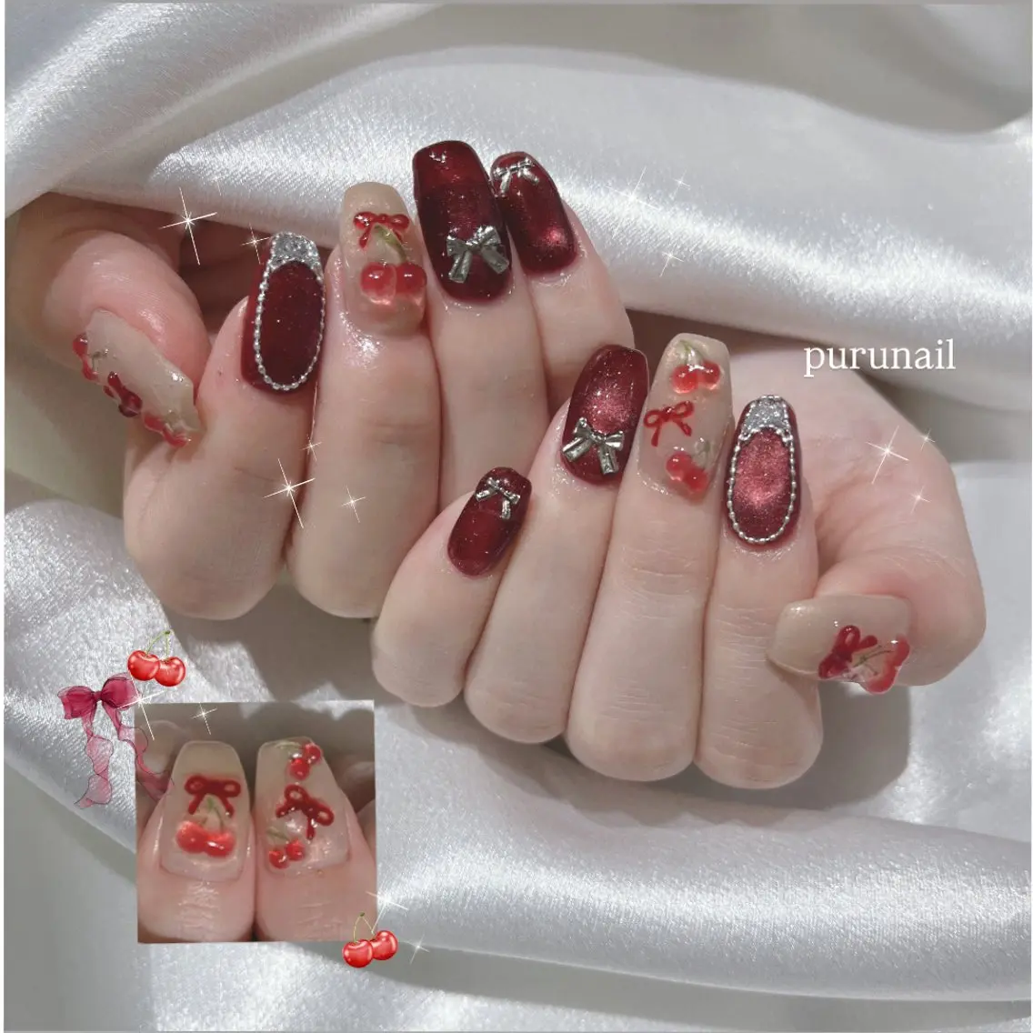 ネイル ハンドネイル purunail 🤍のネイルデザイン