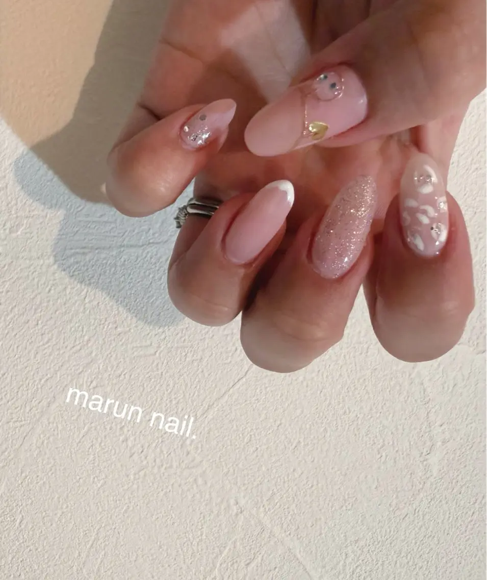 ネイル ハンドネイル marun._ megumi.のネイルデザイン