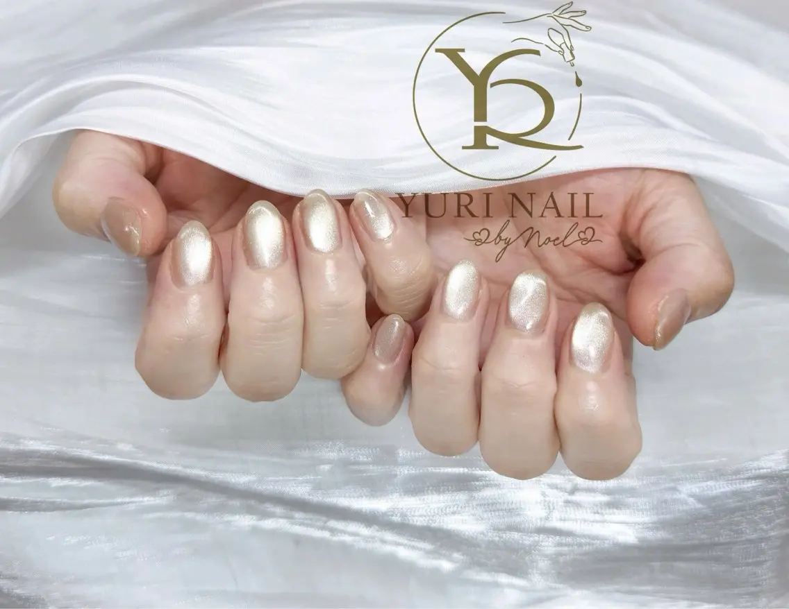 ネイル チークネイル フットネイル フレンチネイル グラデーション キラキラネイル ハンドネイル フットネイル ハンドケア YURI Nail Funabashiのネイルデザイン