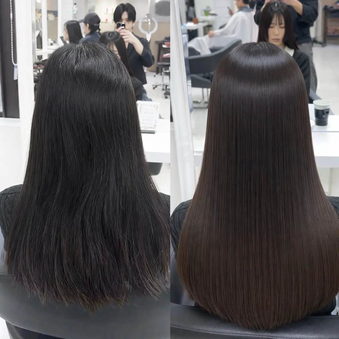 パーマ 仲里 茉緒のヘアスタイル