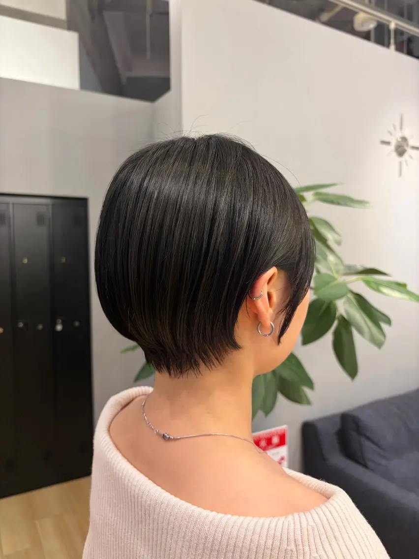 ショート 久保 佳乃のヘアスタイル