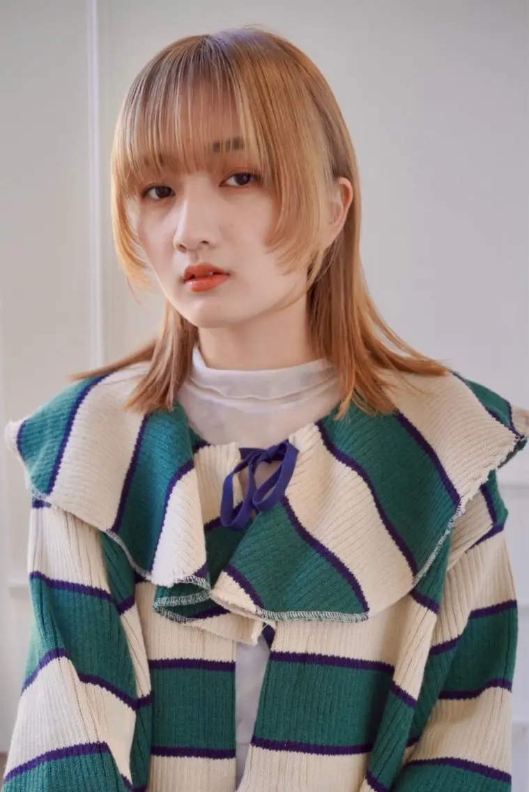 ミディアム 似合わせカット🌿 前川のヘアスタイル