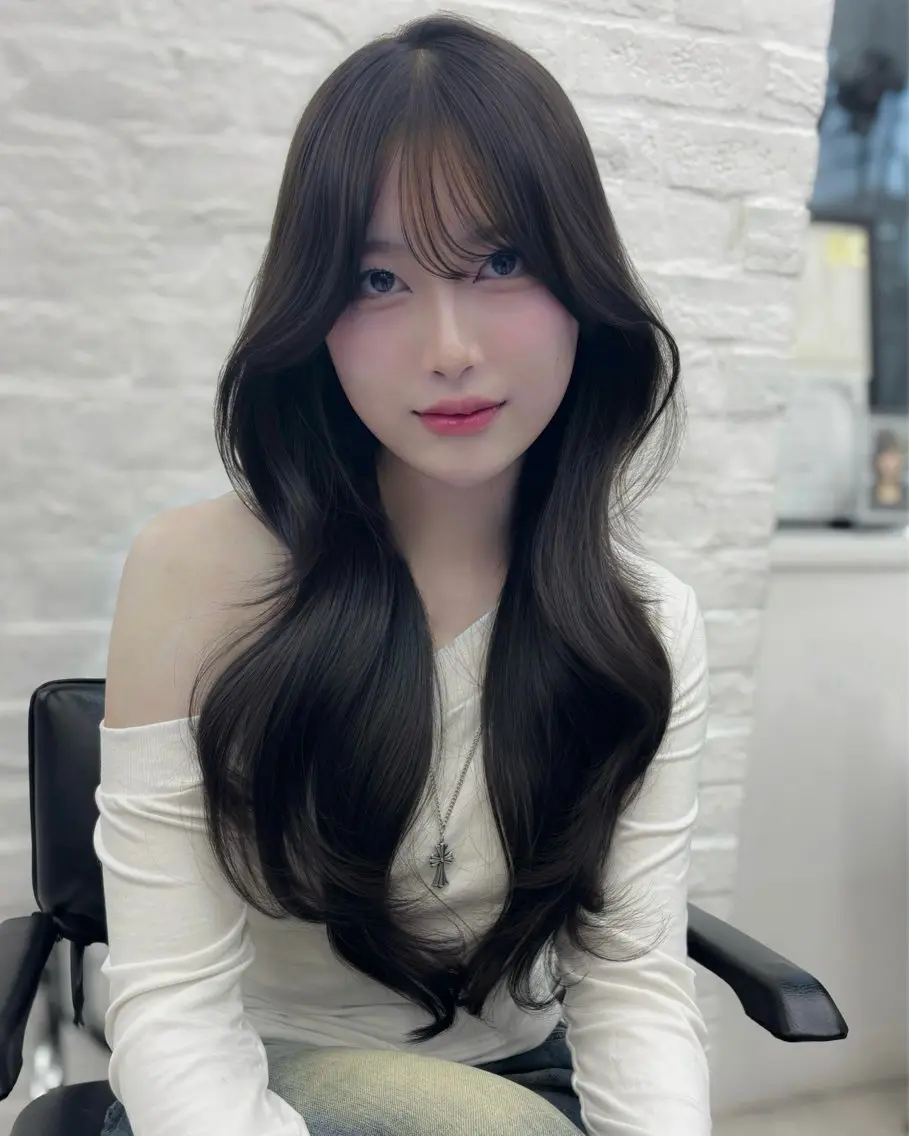 ロング 本田 翔のヘアスタイル