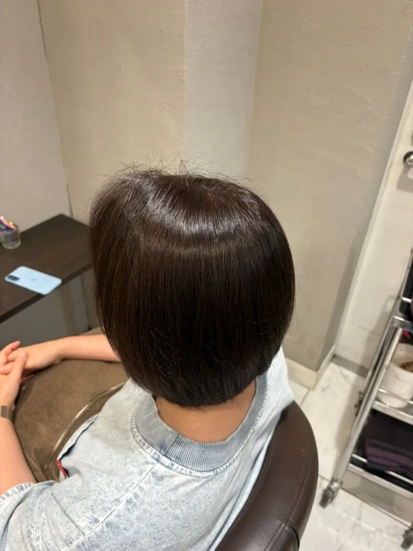 ショート ヘアカラー 藤田 直のヘアスタイル