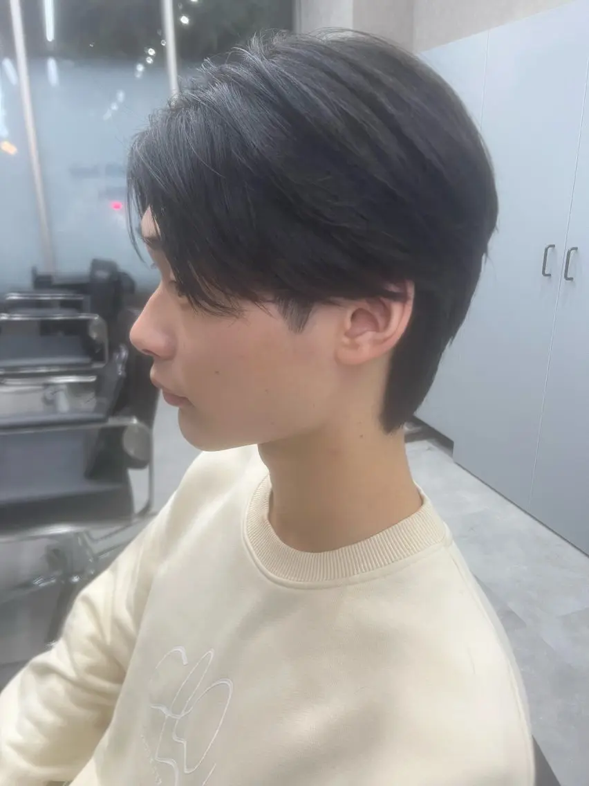 【メンズ限定】曲がる縮毛矯正+に合わせカットの写真
