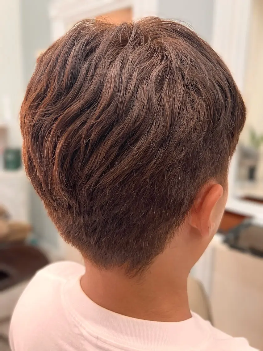 カラー メンズ ベージュカラー ブラウンカラー 🫧艶カラー osawa🐳🫧のヘアスタイル