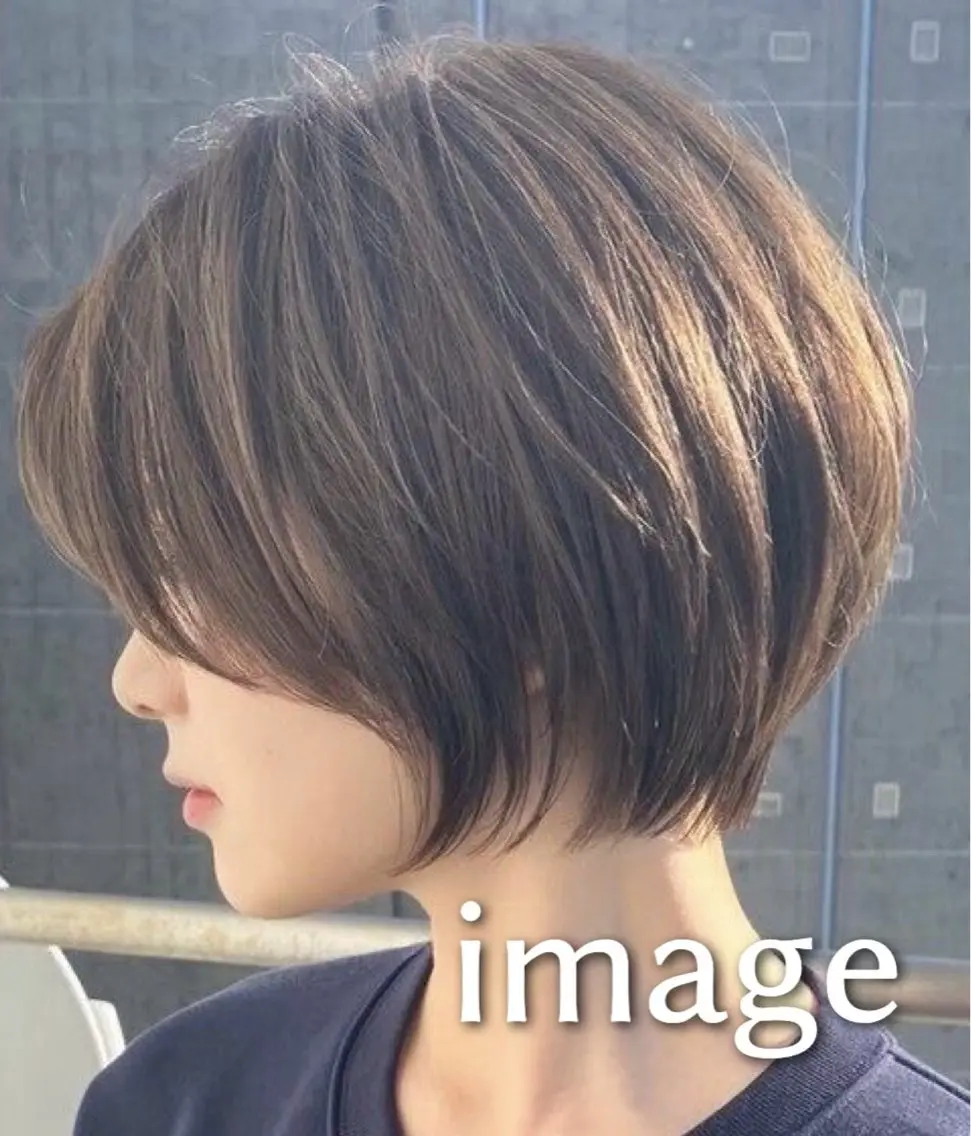 ショート カット 韓国ヘア/髪質改善 /カラー【美涼】のヘアスタイル