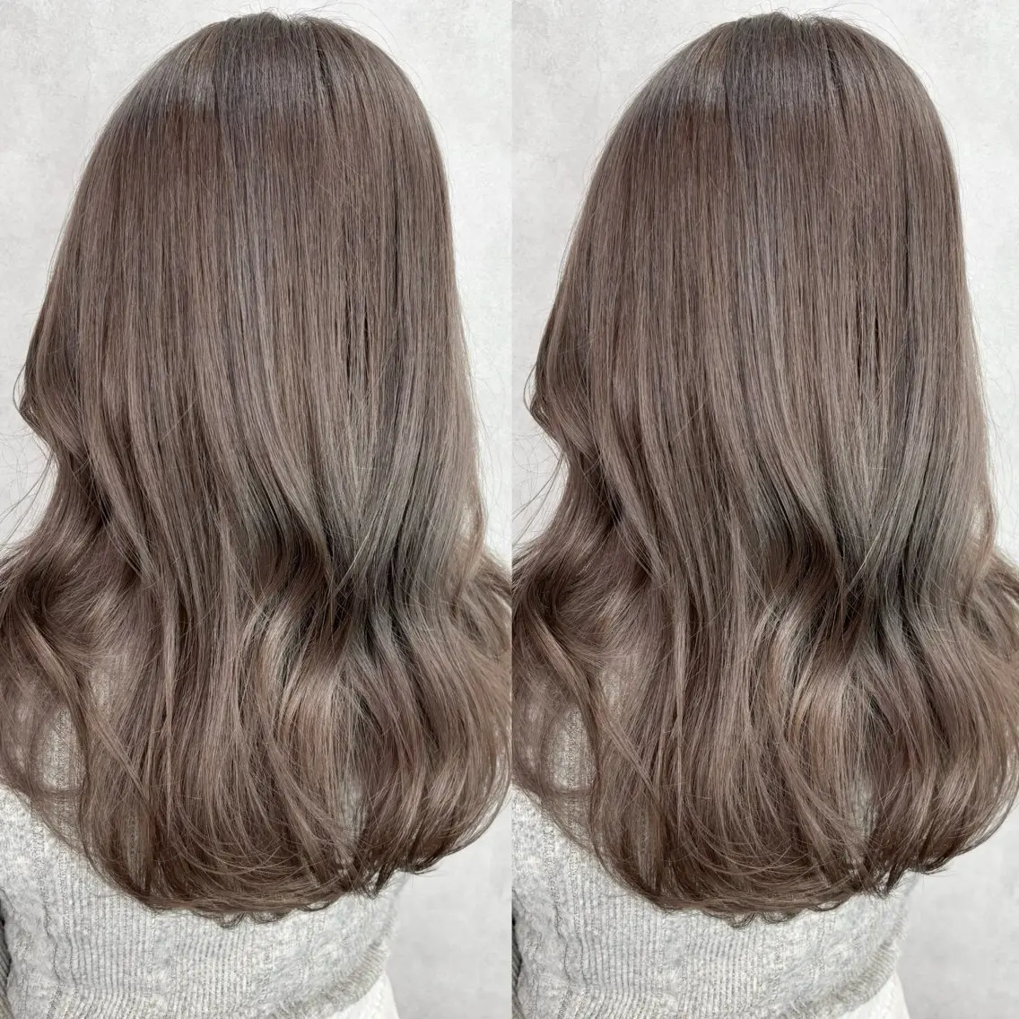 ミディアム カラー ヘアカラー Rin♡透明感ピンク 🎀白肌ラベンダーのヘアスタイル