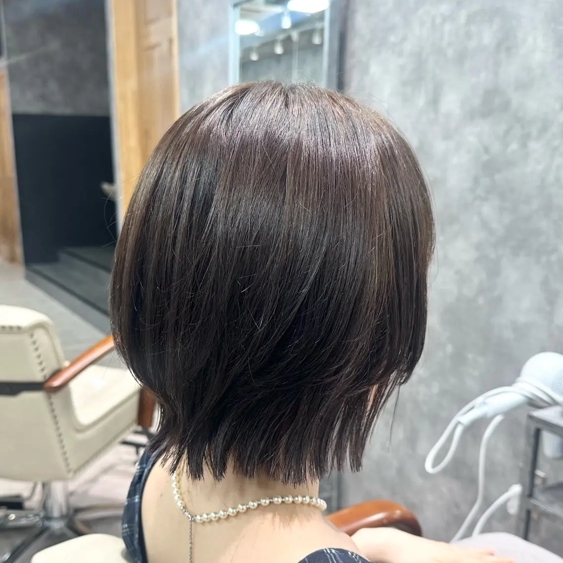 ミディアム カラー 似合わせボブ 🌻 北澤七海のヘアスタイル