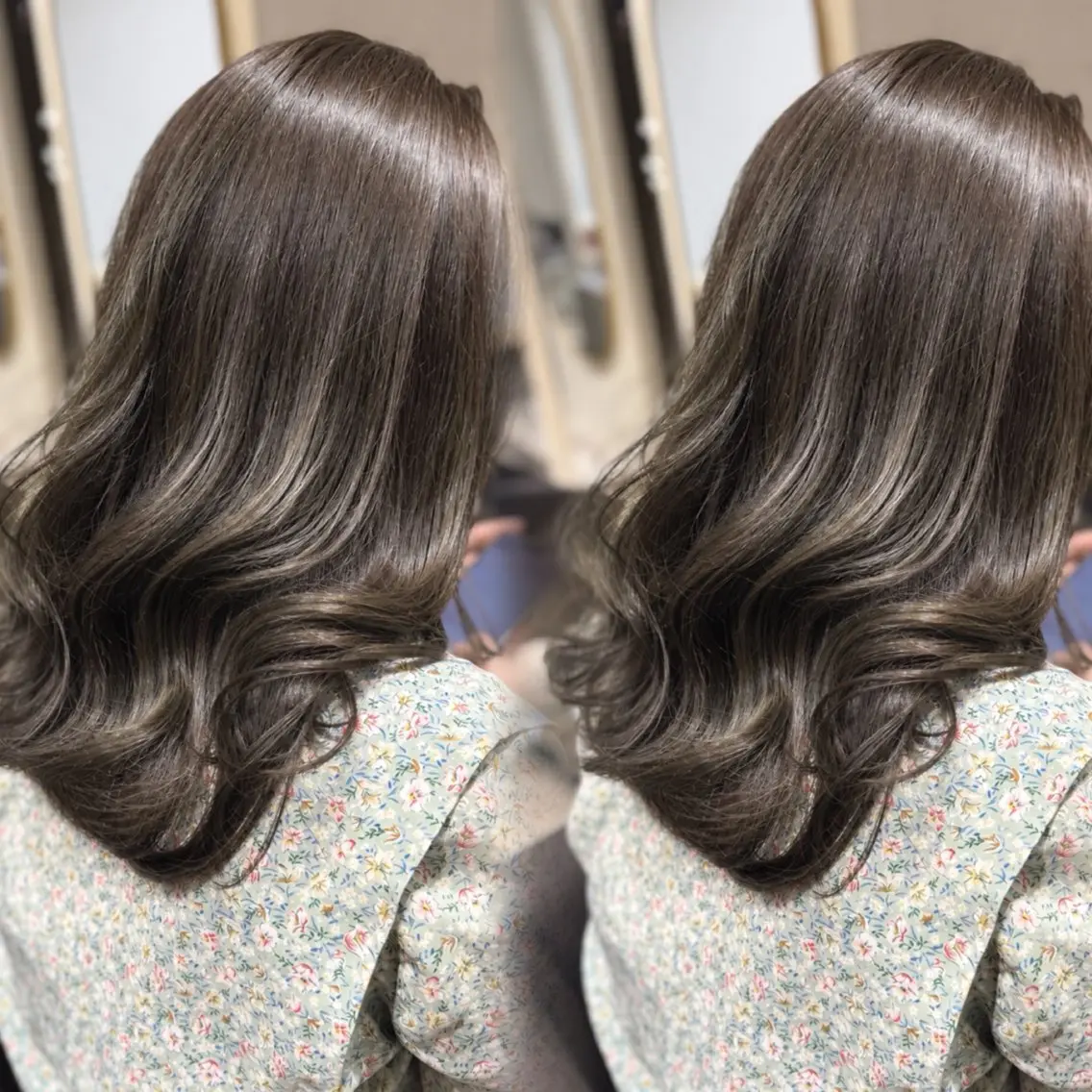 ロング カラー パーマ ヘアアレンジ ヘアカラー トリートメント マンツーマン美容師/ 艶髪/YUKAのヘアスタイル