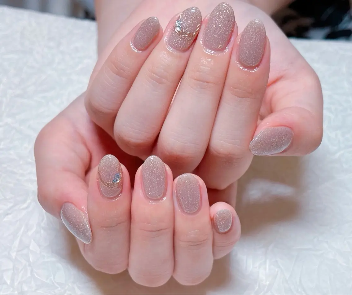 ネイル アートネイル オーロラネイル チークネイル フラッシュネイル フットネイル ハンドネイル ハンドケア 💫ゆか_ Nailartistのネイルデザイン