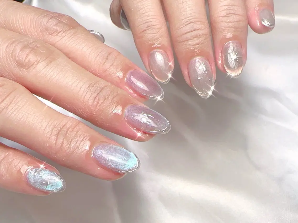 ネイル ハンドネイル Cherie PINKのネイルデザイン