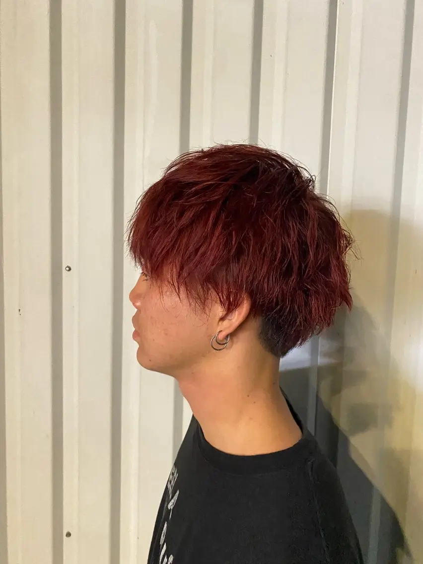カラー 桝谷 来空のヘアスタイル
