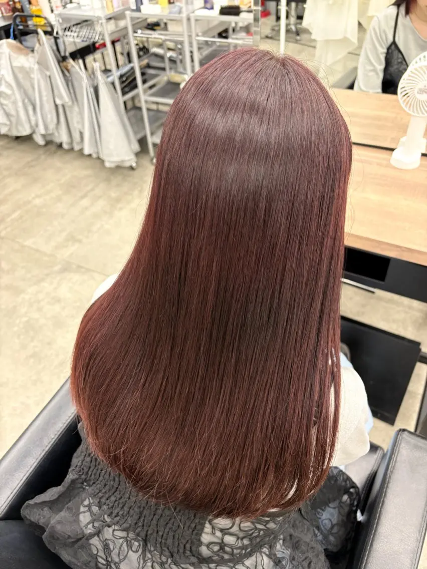 🎀6月限定メニュー🎀Pink Brown color🤎✨️➕魔法のバブル(マイクロバブルmarbb)付き🫧の写真