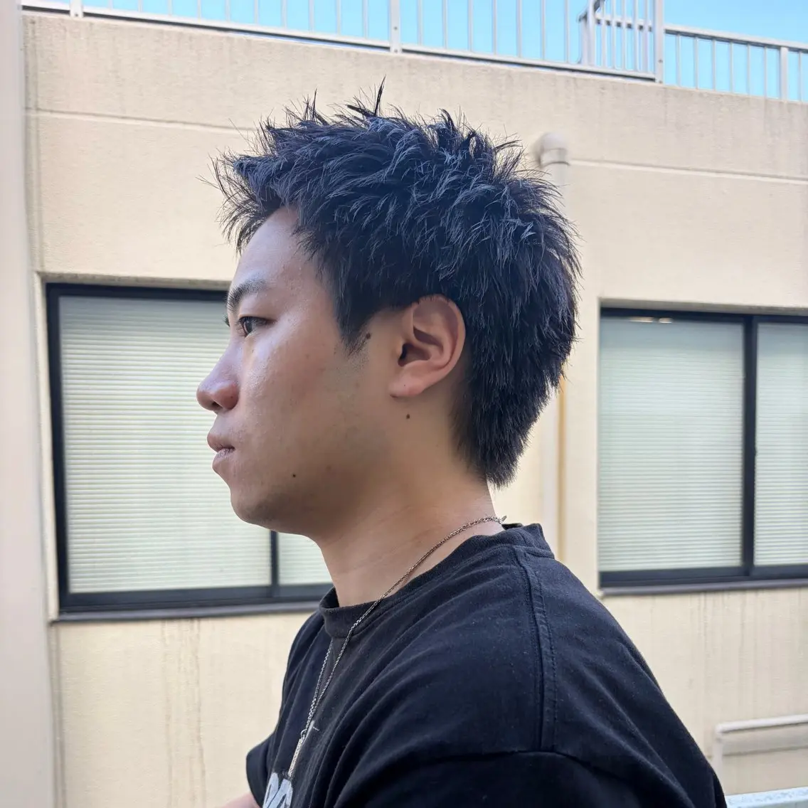 ショート メンズ カット 原宿メンズ特化 ハユカ ソウタのヘアスタイル