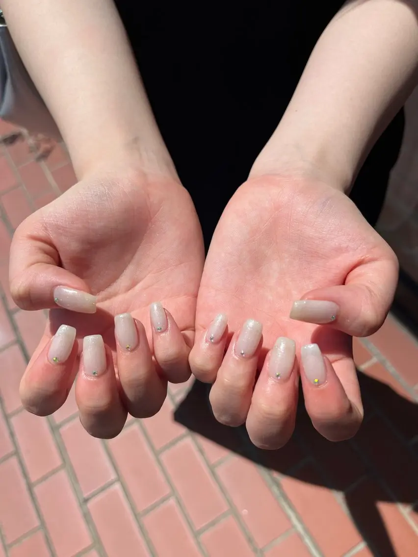 ネイル ラメ(グリッター) ハンドネイル フットネイル nailsister ただのネイルデザイン