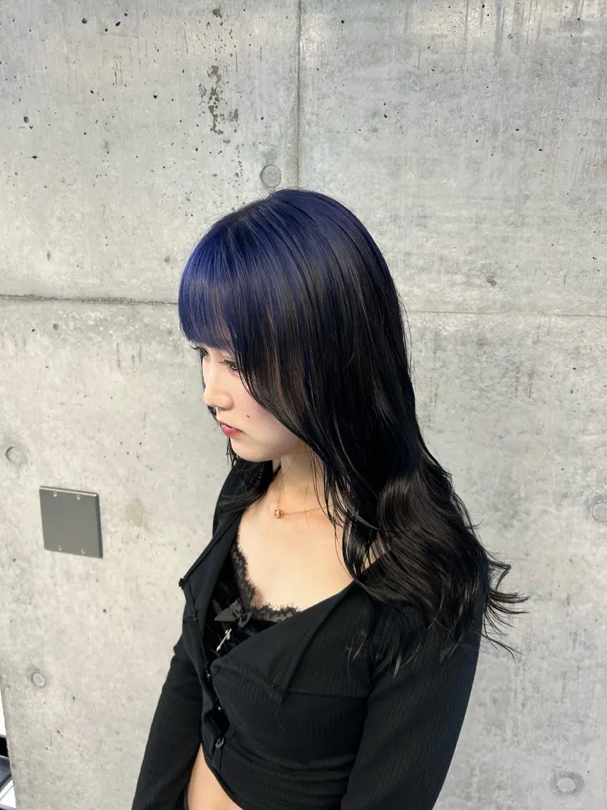 セミロング ヘアカラー トリートメント ✨メンズ特化& ブリーチ特化Ryuのヘアスタイル