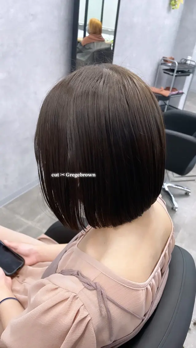 カラー カット ヘアカラー 🪡 KIMU🪡🎀のヘアスタイル