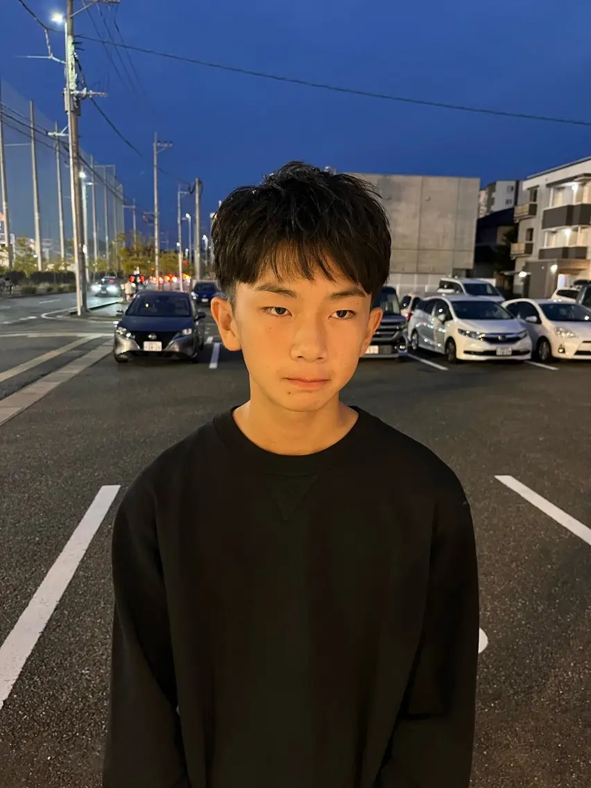 メンズ カット 平間 稔希のヘアスタイル