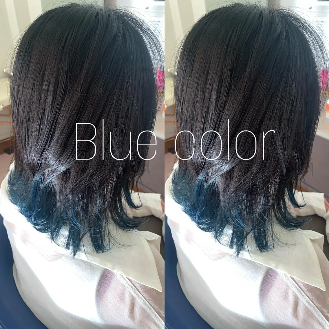 ミディアム 小澤 志穂のヘアスタイル