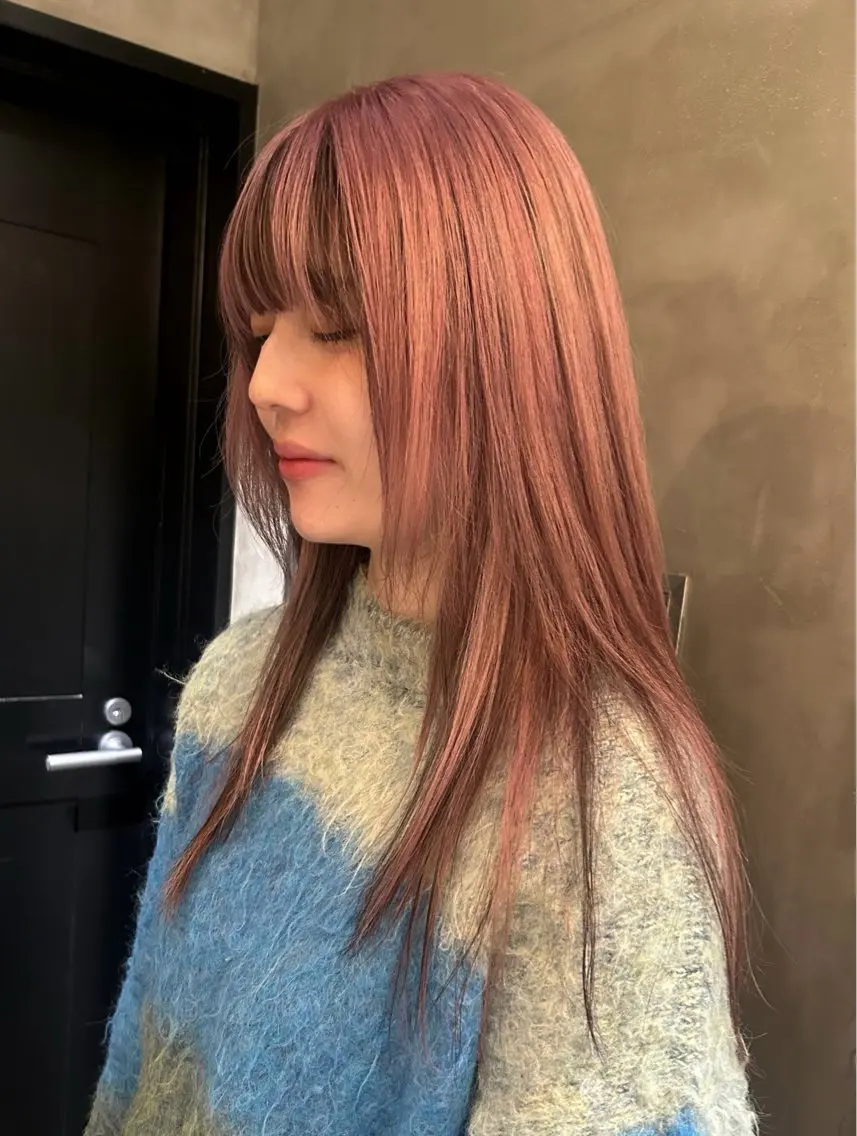 ロング カラー ヘアカラー デザイン/アレンジ ❤︎イシイレイのヘアスタイル