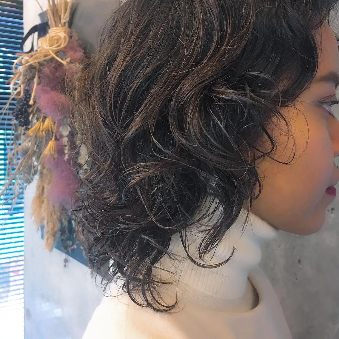 ミディアム パーマ HARU /stylistのヘアスタイル