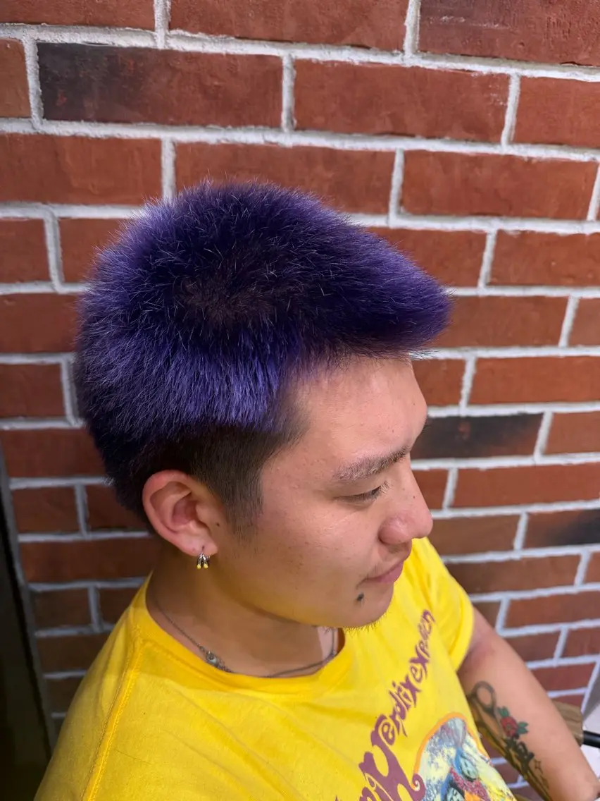 カラー 透明感カラー ヘアカラー 今西 陽大のヘアスタイル
