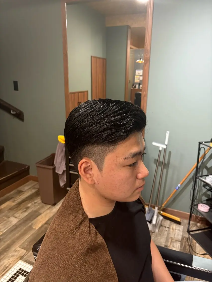 ショート メンズ 木名瀬 海星のヘアスタイル