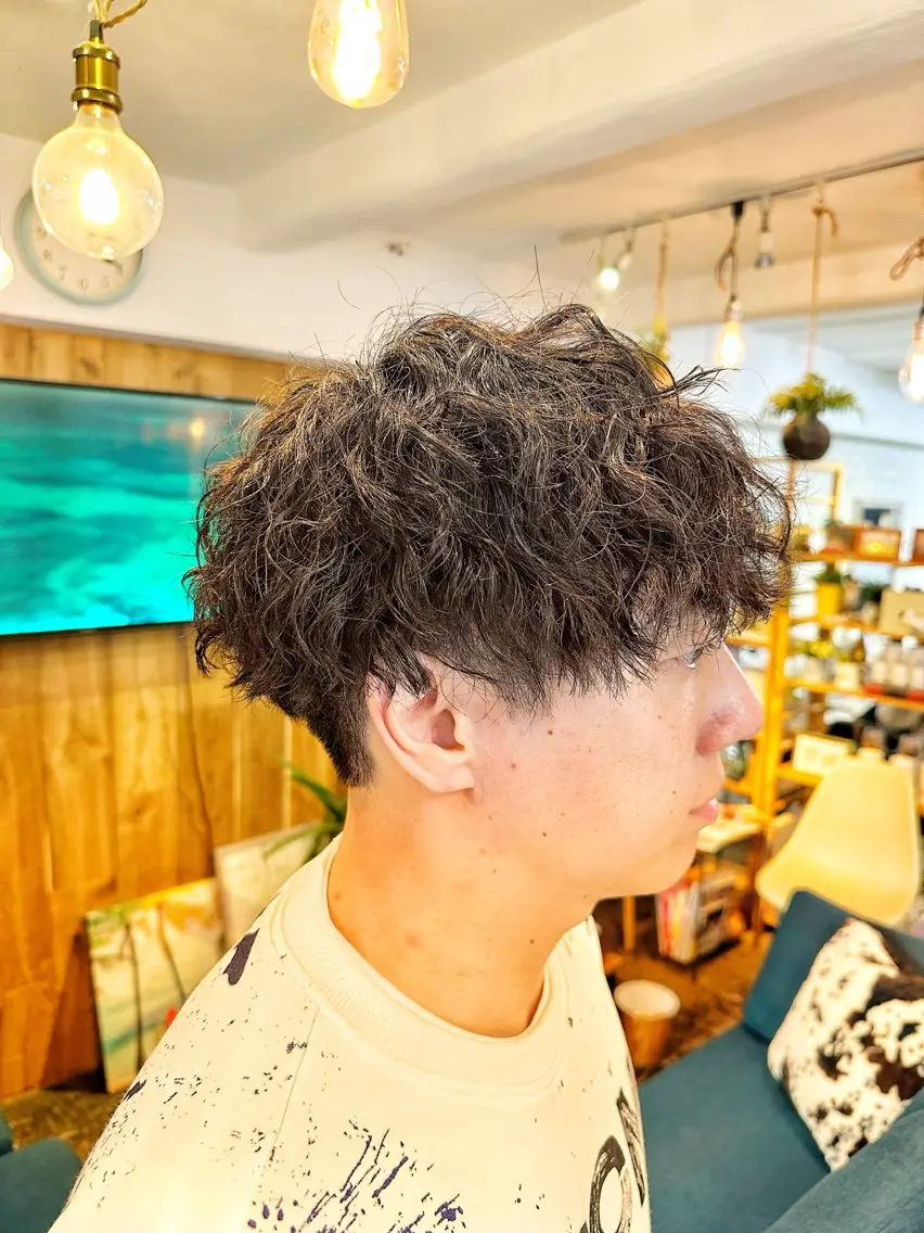 パーマ ツイストスパイラルパーマ スパイラルパーマ カット パーマ 🌱透明感カラー☘️ TOYO🌱のヘアスタイル