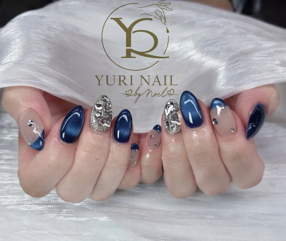 ネイル チークネイル フットネイル フレンチネイル グラデーション キラキラネイル ハンドネイル フットネイル ハンドケア YURI Nail Funabashiのネイルデザイン