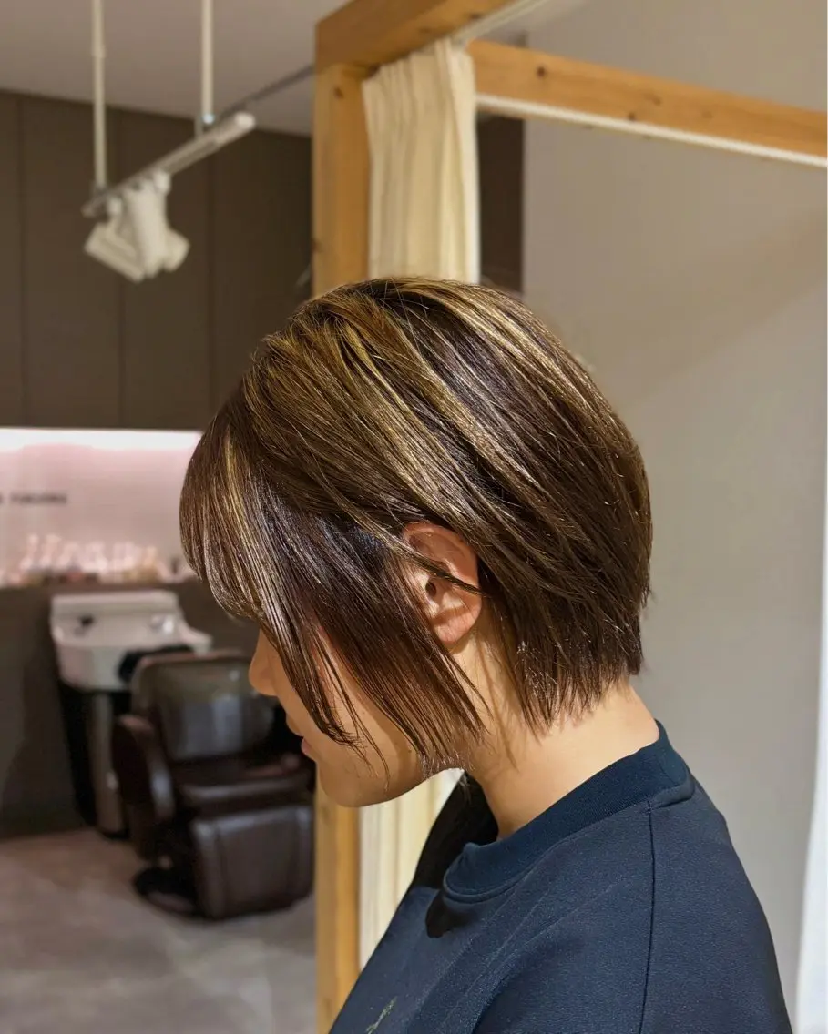 ショート 菊池 蓮のヘアスタイル