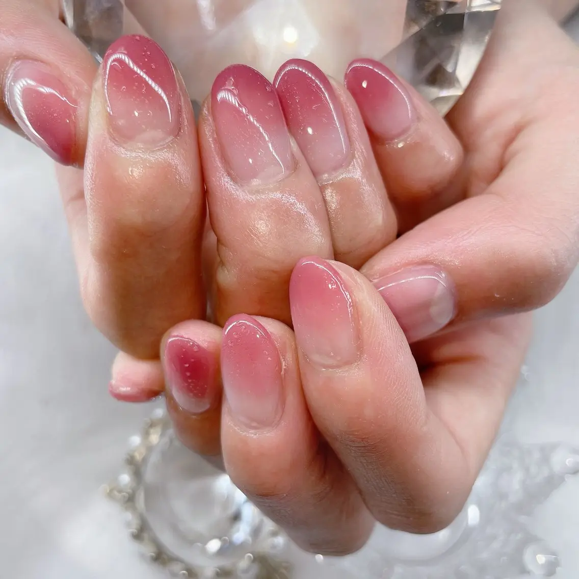 ネイル ワンカラーネイル 春ネイル misun_ nailのネイルデザイン