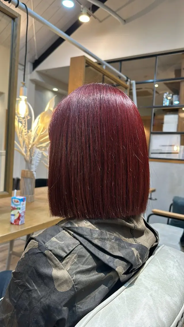 ショート カラー reefur マリナのヘアスタイル