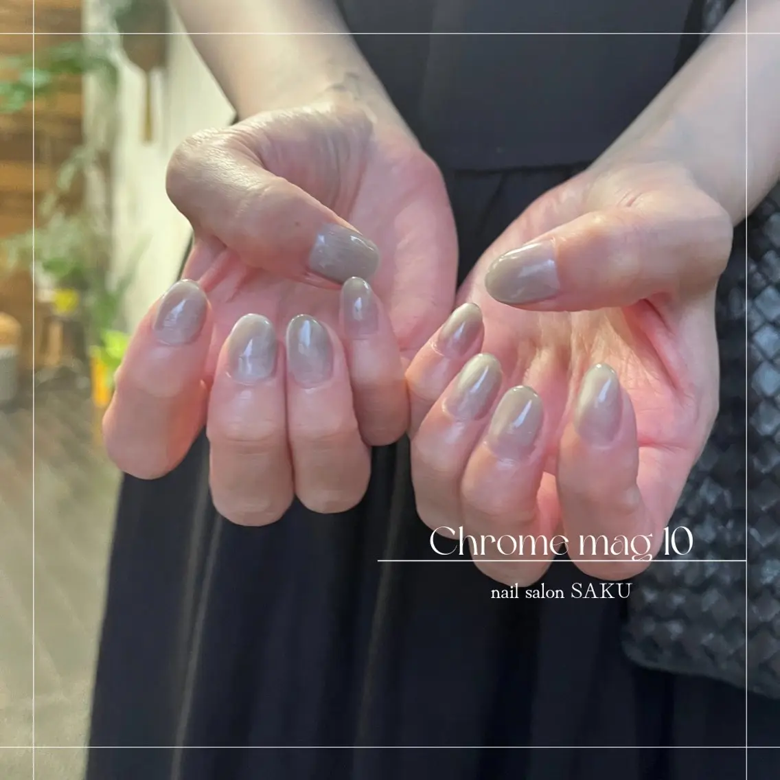ネイル ニュアンスネイル シンプルネイル SAKU nail 作島茜のネイルデザイン