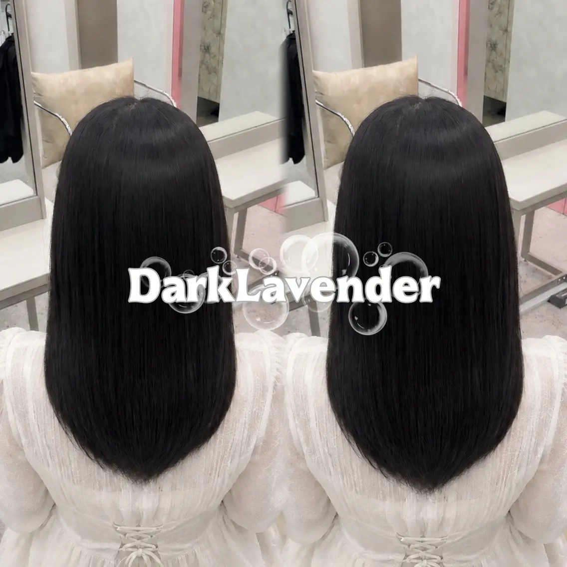 セミロング カラー 透明感カラー ディープラベンダー ラベンダーカラー 卒業式のヘアスタイル 髪質改善 ヘアカラー トリートメント haru/COCO /大宮/カラーのヘアスタイル