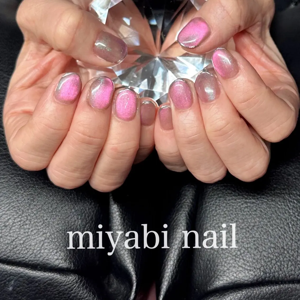 ネイル ハンドネイル miyabi nail 桂川駅近くのネイルデザイン