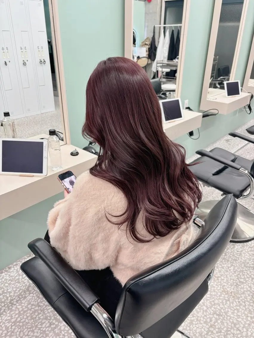 セミロング nanami IROW大名のヘアスタイル